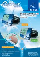 Blood Glucose plus Pressure Monitor 2 in 1