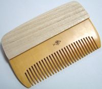 Japanese traditional boxwood comb Suki-gushi