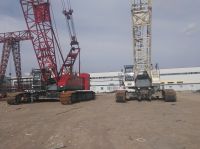SECOND HAND CRAWLER CRANE FUWA QUY80B AND QUY100A
