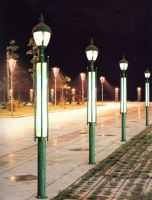 Scenic street lamp