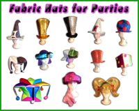 Fabric Hats for parties