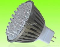 LED spotlight MR16-3.8W 60pcs super bright LEDsaluminum alloy