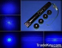 Adjustable Blue Laser Flashlight