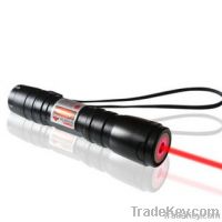 Adjustable Red Laser Flashlight