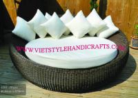 synthetic rattan sofa