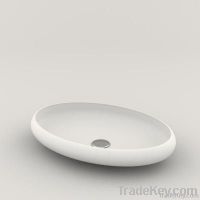 Corian solid surface basin