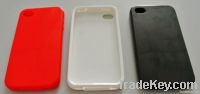 Pure Color Tpu Case for iPhone4 4s, With both Ear Cap And Bottom Cap