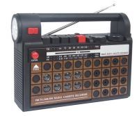 torch radio cassette recorder