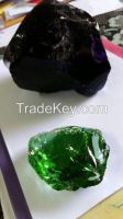  Raw Quartz - From Mine - Big Quantity - Green , Purple 