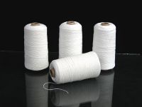 Silica fiber staple yarn, chopped strands