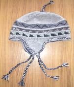 Hand-knit wool hat