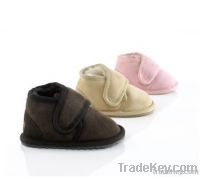 100% Eco-friendly baby&child sheepskin shoes sheepskin boots
