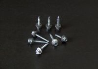 Hex head self drilling screws with EPDM washer