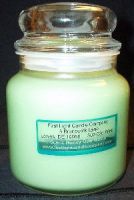 16oz Colonial Jar Candle(Honey Dew Melon Scent)