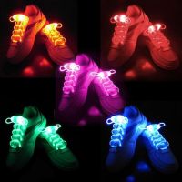 LED Shoelaces Light Up Shoe Laces with 3 Modes Flash Lighting the Night for Party Hip-hop Dancing Cycling Hiking