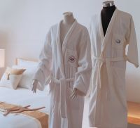 Luxury hotel bathrobe