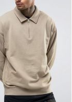 customise collar breathable warm sweatshirt  long sleeve pullover fleece french terry cotton velour