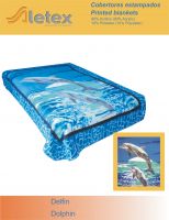 Queen Size Printed Blankets Wildlife