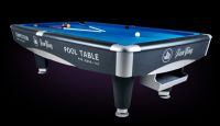 Billiards  table  and  cue