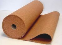 cork underlayment for flooring, facing materials