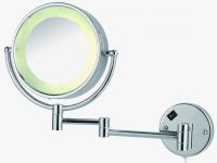 Cosmetic mirror  with light, wall shelves mirror with light