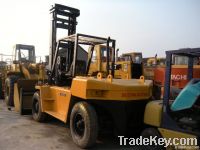 Used Komatsu FD100-4 forklift