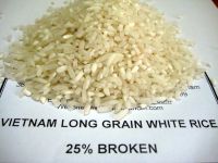 Long white grain rice