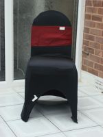 Black Lycra Chair Cover