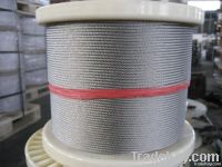 Stainless Steel Wire Rope for Lifting and Rigging 6 x 36SW + IWRC/FC