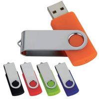 Promotional Swivel USB Flash Drive 128MB, 256MB, 512MB, 1GB, 2GB, 4GB, 8GB, 16GB, 32GB available