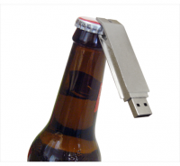 Promotional Bottle Opener USB Flash Drive 128MB, 256MB, 512MB, 1GB, 2GB, 4GB, 8GB, 16GB, 32GB available