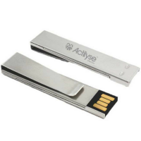 Bookmark Shape Stainless Steel USB Jump Drive 1GB-32GB