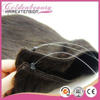 8-28 remy human hair straight hair extension flip in hair extension by Cynosure