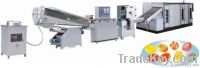 Hard boiled candy processing machine