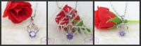 Silver Pendants, Imperial Crown Shape Fashion Jewelry, Silver Plated Platinum