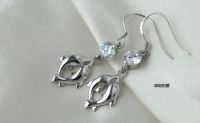 drop earrings  and sterling silver earrings