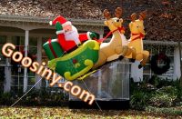 Inflatable Santa Claus/christmas prodcut/tree/mailbox/gift/sonwman/gif