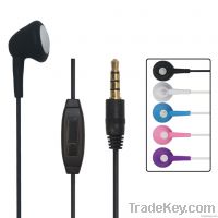 rubber earbuds mobile phone handsfree