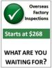 Factory inspections