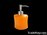 Orange Calcite Rectangular Dispenser