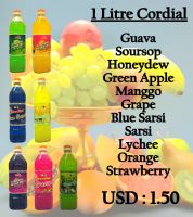 Fruit Drink Cordial - 1 Litre