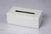 leather tissue box(tissue holder, tissue case, Napkin Holder)