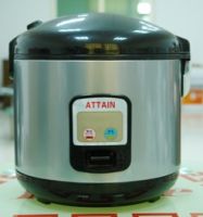 Stainless Steel Deluxe Rice Cooker