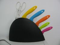 7pcs Color Line Kitchen Knives Set