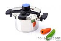 Push Button type stainless steel pressure cooker