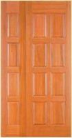 Double Swing Pine Wood Door