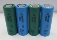 cylindrical lithium ion battery 18500-1400mAh