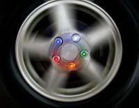 wheel nuts protective LED light / Decorative light for car wheel nuts