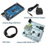 Arduinomega 2560 REV3 and Adk Shield for Android Starter Kits Arduino Compatible