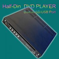 Car Half-DIN In-Dash DIVX/MP3/CD/DVD Player+USB/SD Slot